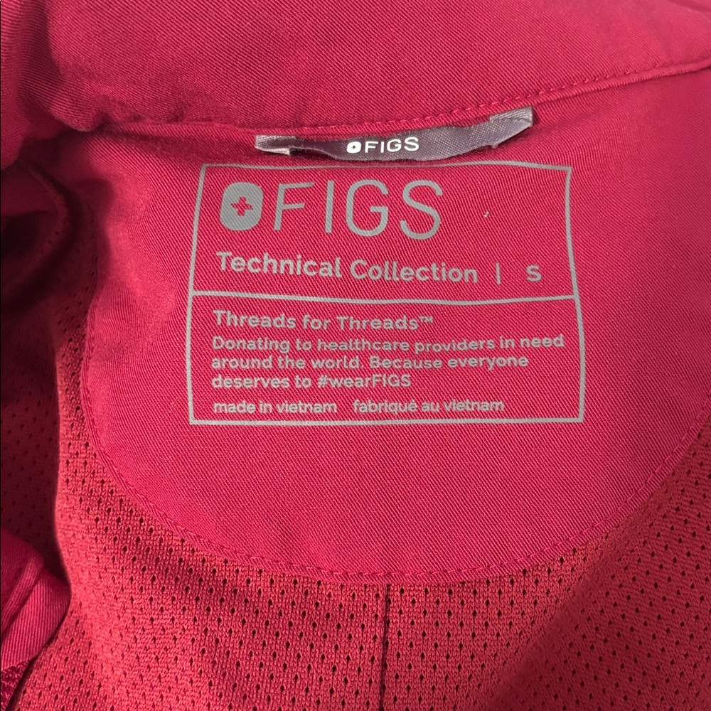 Figs Men's Cobaki Scrub Jacket size small - Picture 5 of 10
